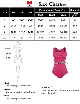Women Pleated Bodycon Suit Sleeveless Square Neck Snap-Button Crotch Teddy